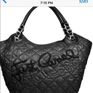 Just Cavalli Graffiti Quilted Bag
